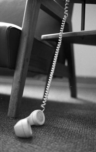 Phone on floor
