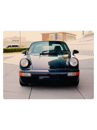Classic dark Porsche at the Porsche Museum