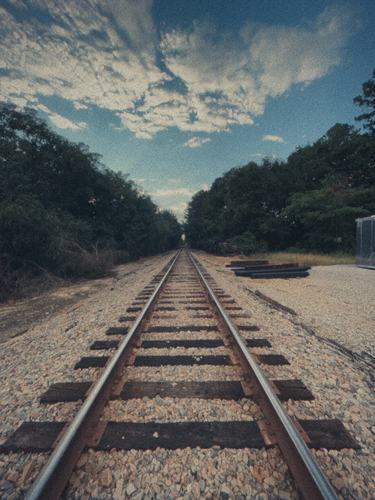 Railroad tracks